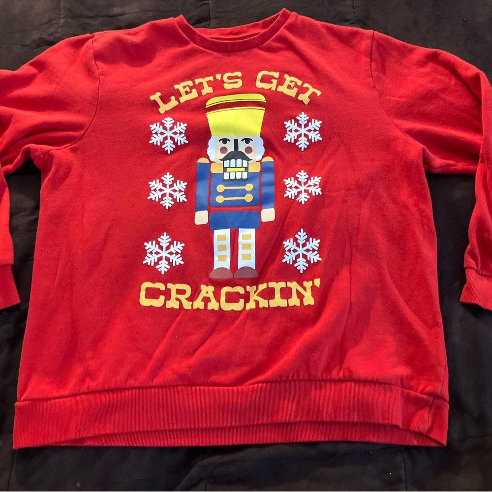 Red Nutcracker Sweatshirt Size XL. Great condition.